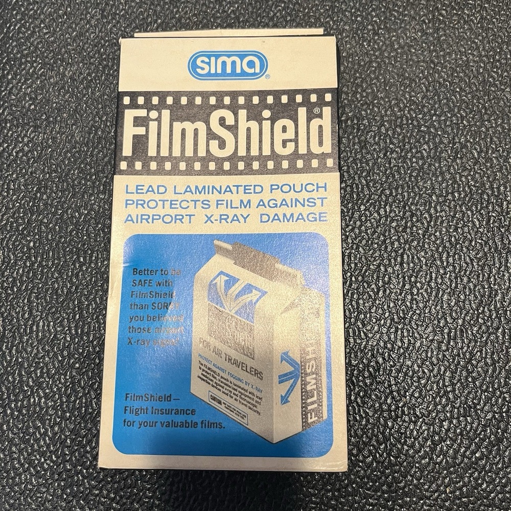 Sima FILM SHIELD Lead Laminated Pouch Protects Film from X Ray Damage Brand New
